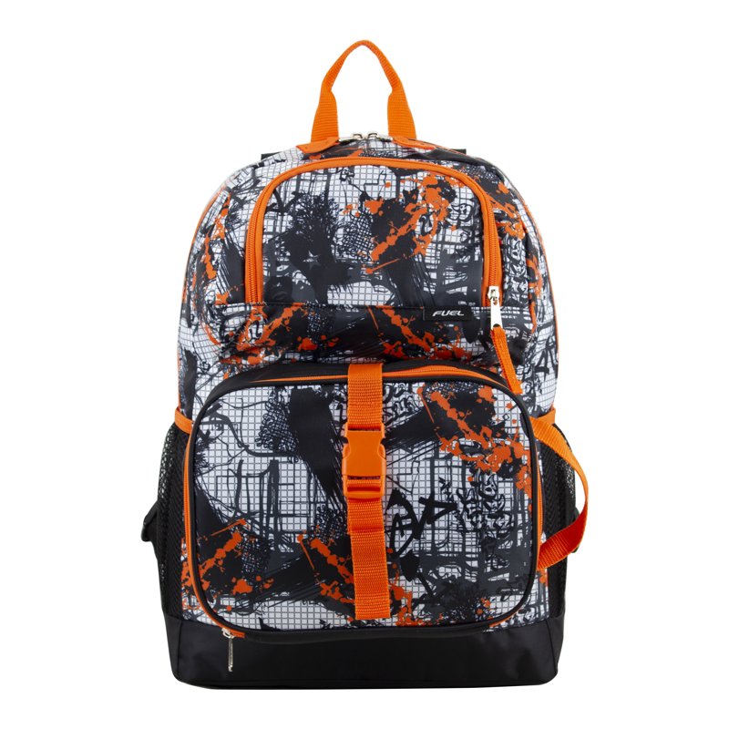 Unisex 4-Piece Backpack Set with Lunch Box Shoe Pouch & Storage Case