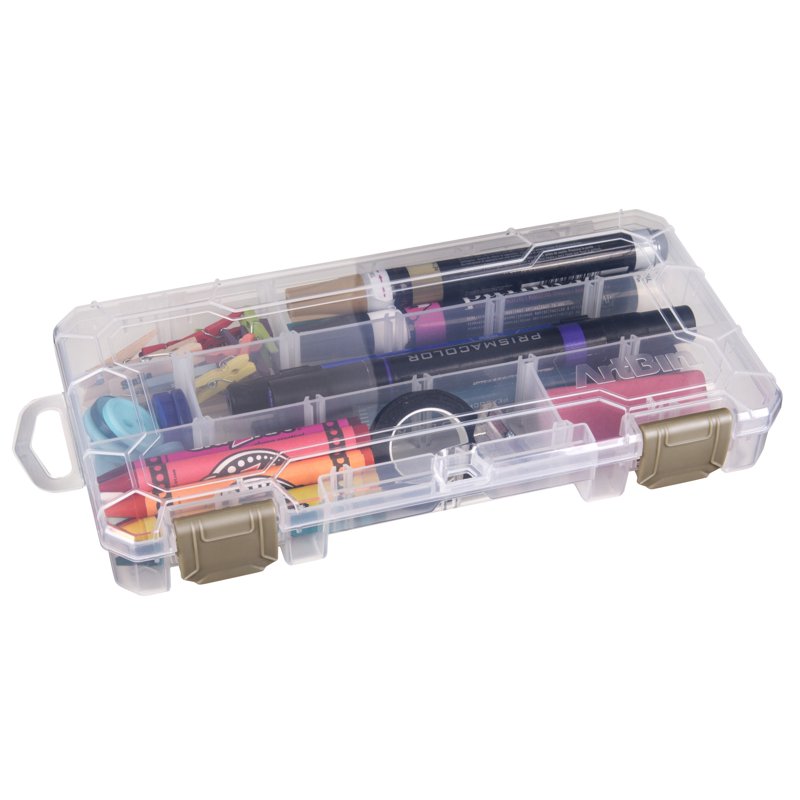 Multi-Purpose Plastic Storage Box for Craft Supplies & Organization