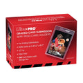 Semi-Rigid Card Sleeves for Graded Trading & Gaming Cards 200-Pack with Storage Box