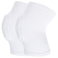 Breathable Elbow Protector Pads for Basketball Volleyball & Sports - White