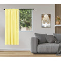 Blackout Window Curtain Panel - Light Filtering, Rod Pocket, 35x63 Inches
