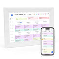 10.1 Inch Digital Wall Calendar & Family Chore Organizer with WiFi Touchscreen