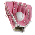 10.5 Inch Baseball Glove Fielding Glove for Softball & Baseball Pink PU