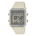 Casio White Digital Resin Watch with 10 Year Battery & 50M Water Resistance