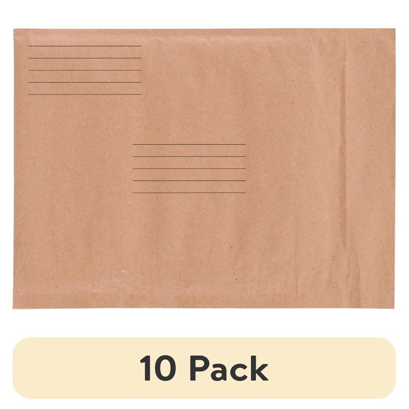 Self-Seal Honeycomb Padded Mailer for Secure Shipping 8.5x11 Brown 10 Pack