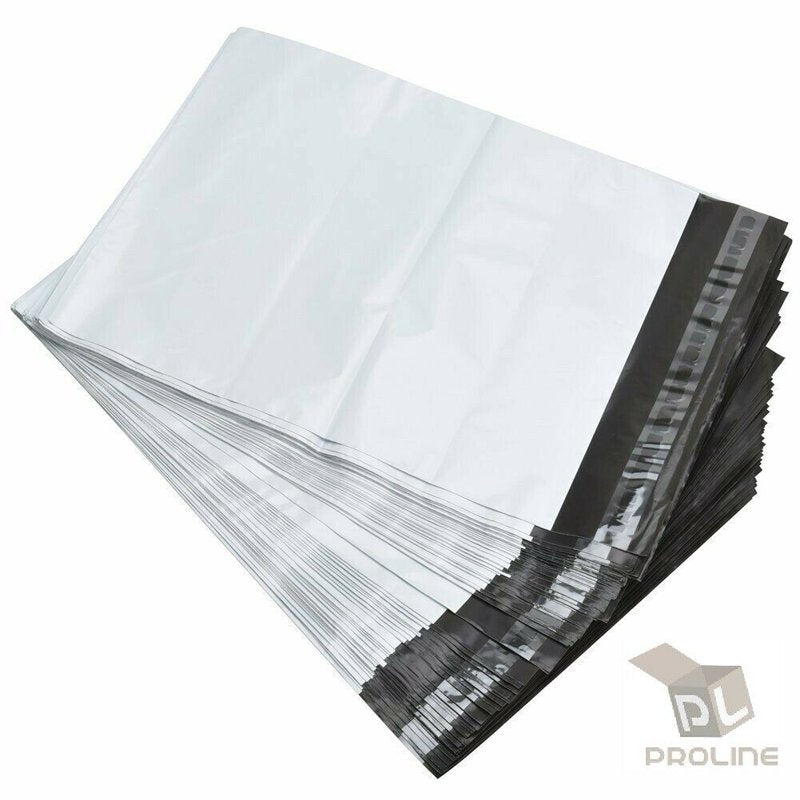 24x24 Self Sealing Poly Mailers - 100 Pack, 2.5 Mil Thick Shipping Envelopes
