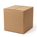 6x6x6 Inch Yellow Corrugated Shipping & Storage Boxes - Bulk Pack of 100