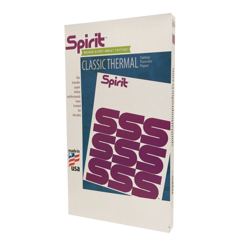 100 Pack Thermal Transfer Paper Sheets for Tattoo and Printing 8.5x14