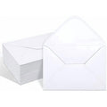 100-Pack 4x6 Inch White Envelope Set for Invitations and Cards - Wet Seal