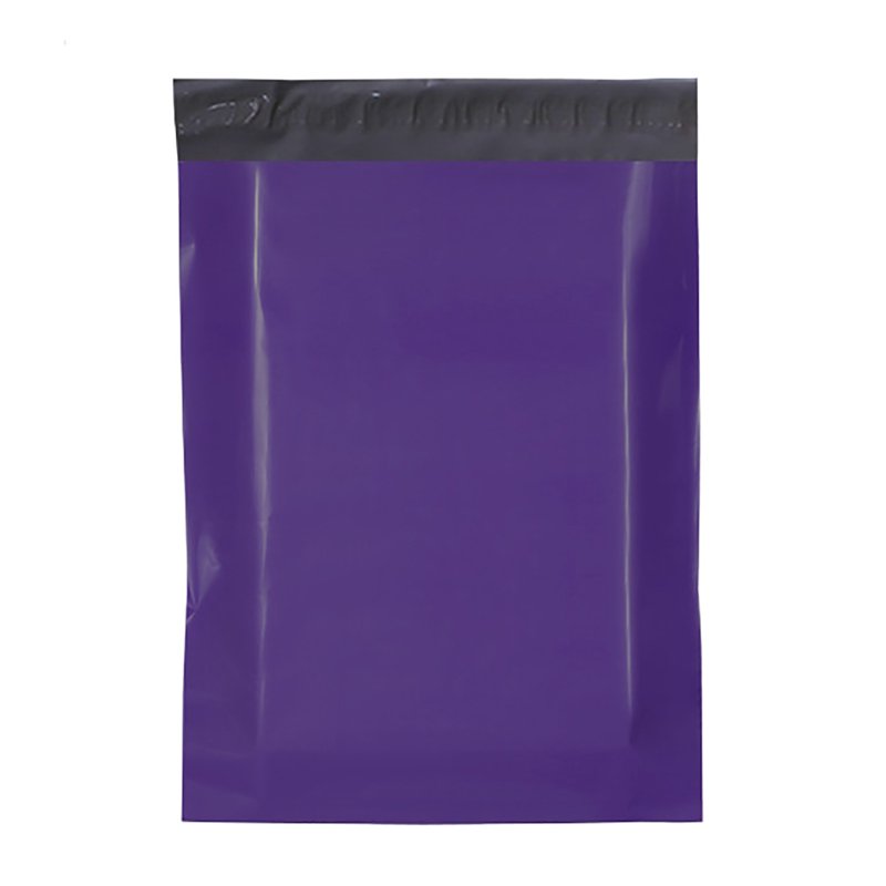 Dark Purple Poly Mailers Bulk Pack - Self-Sealing Waterproof Envelopes for Shipping
