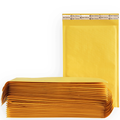 Self-Seal Kraft Bubble Mailers - Heavy Duty Padded Envelopes for Documents (All Pack Sizes)
