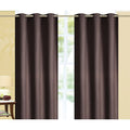 Blackout Window Curtain Panel Grommet Top Solid Blockout Sun Blocking