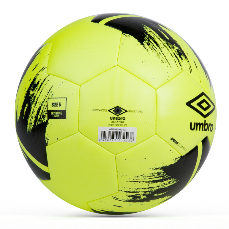 (2 Pack) Umbro Scramble Size 5 Training Soccer Ball - Yellow & Black