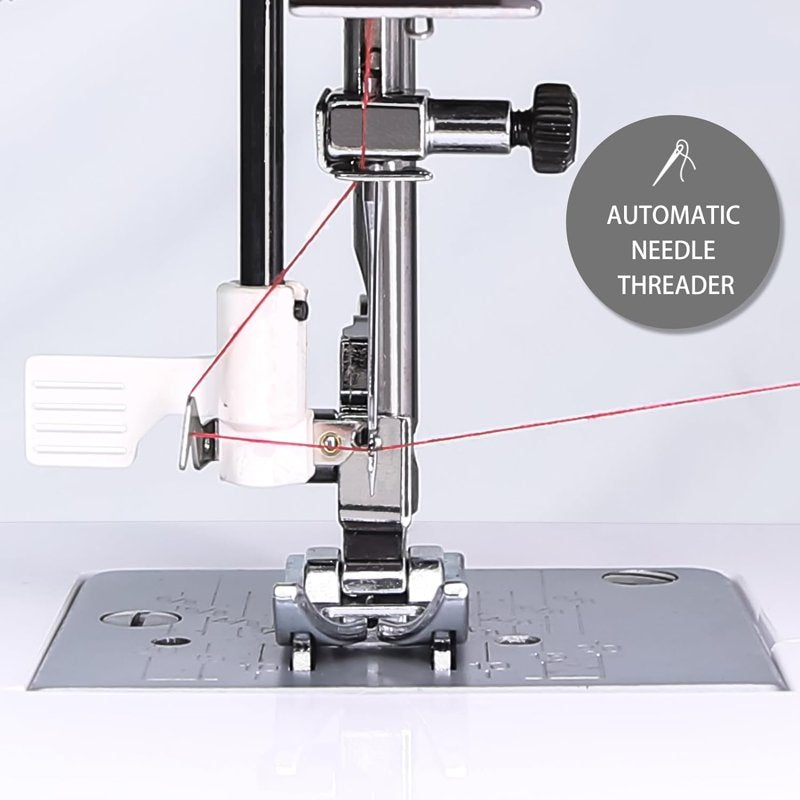 Beginner Sewing Machine with LCD Display, 25 Stitches & Adjustable Speed