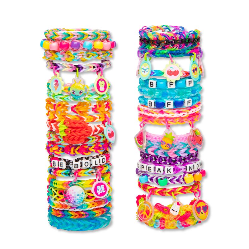 DIY Rubber Band Craft Kit with 11,000 Bands & Accessories for Kids Ages 7+