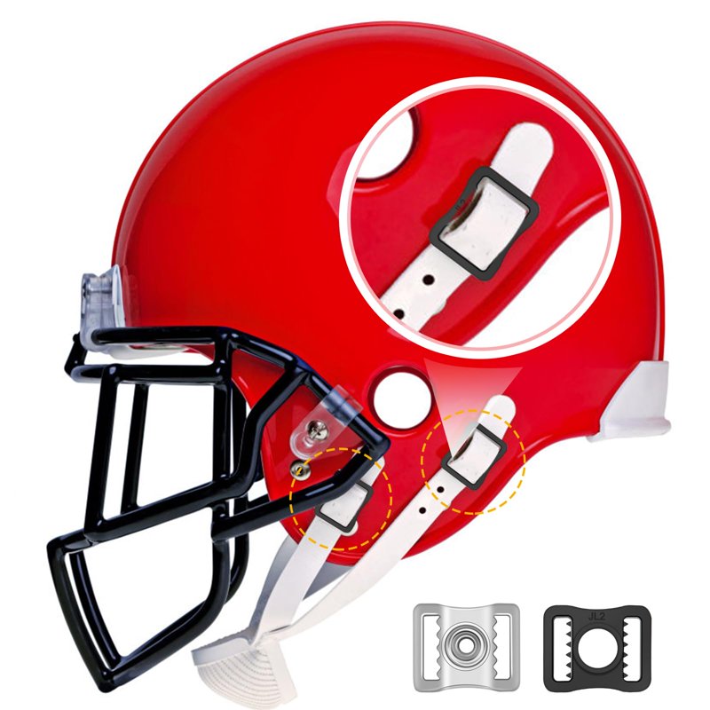 Football Helmet Repair Kit 81 Pcs with Visor Clips & Tools - Helmet Replacement Parts