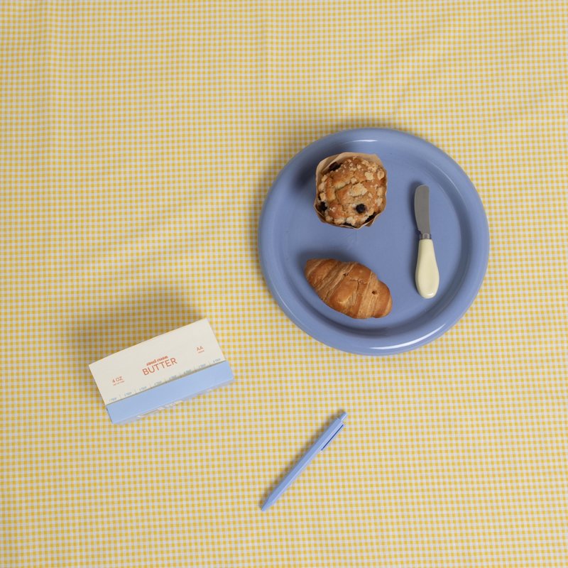 Butter Stick Notepad - Retro Yellow 650 Sheets Compact Office & Kitchen Note Pad