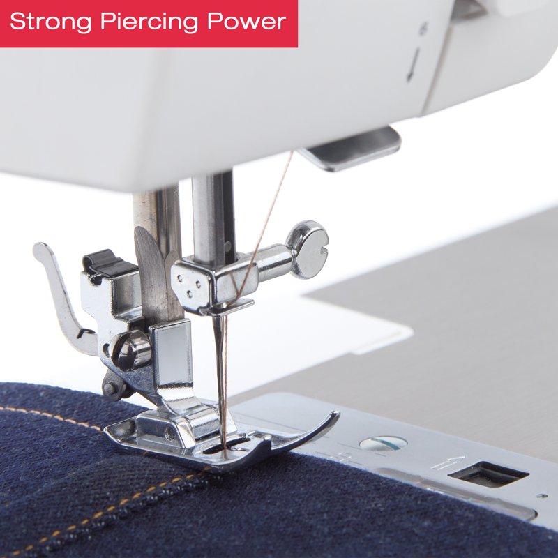 Heavy Duty Sewing Machine with 69 Stitches - Durable Metal Frame, High Speed