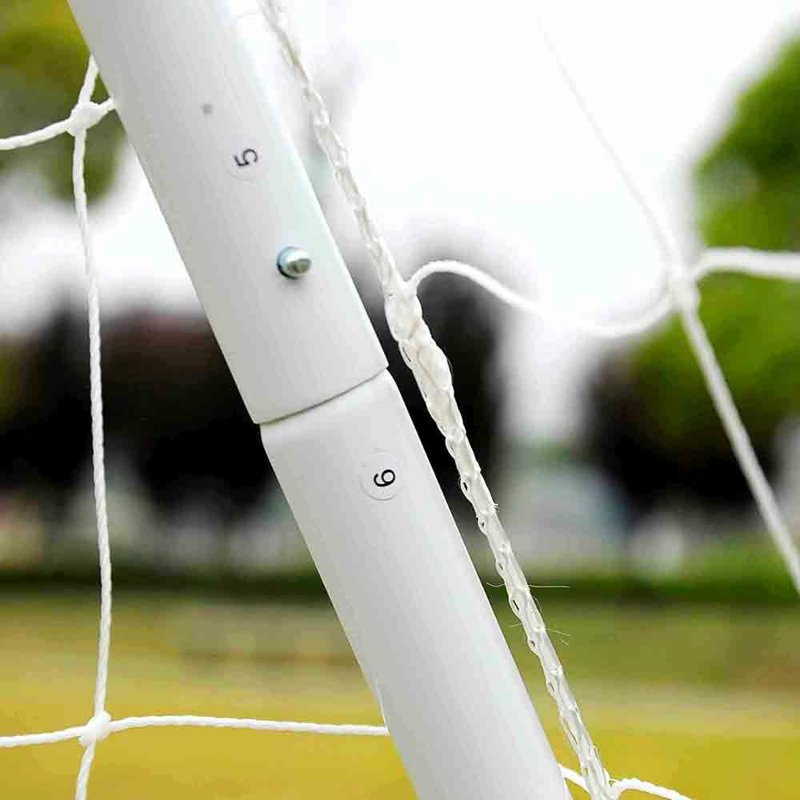 Portable 12ft x 6ft Soccer Goal – Powder Coated Steel, Backyard Training Net
