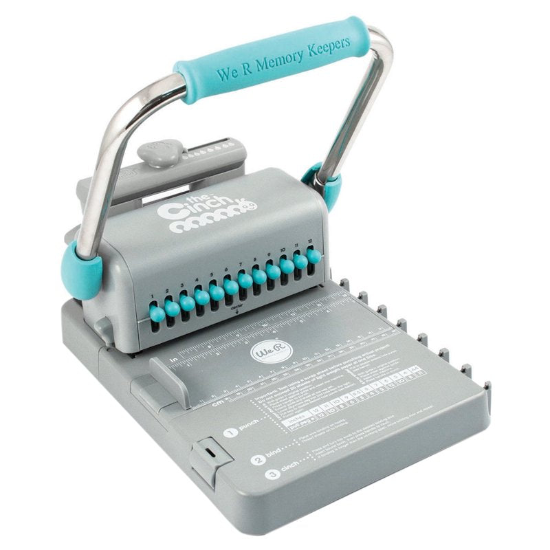 Book Binding Machine - Adjustable Punching for Mini Albums & Projects