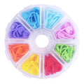 Set of 104 Knitting Stitch Markers Locking Crochet Stitch Counters for DIY Sweaters & Scarves