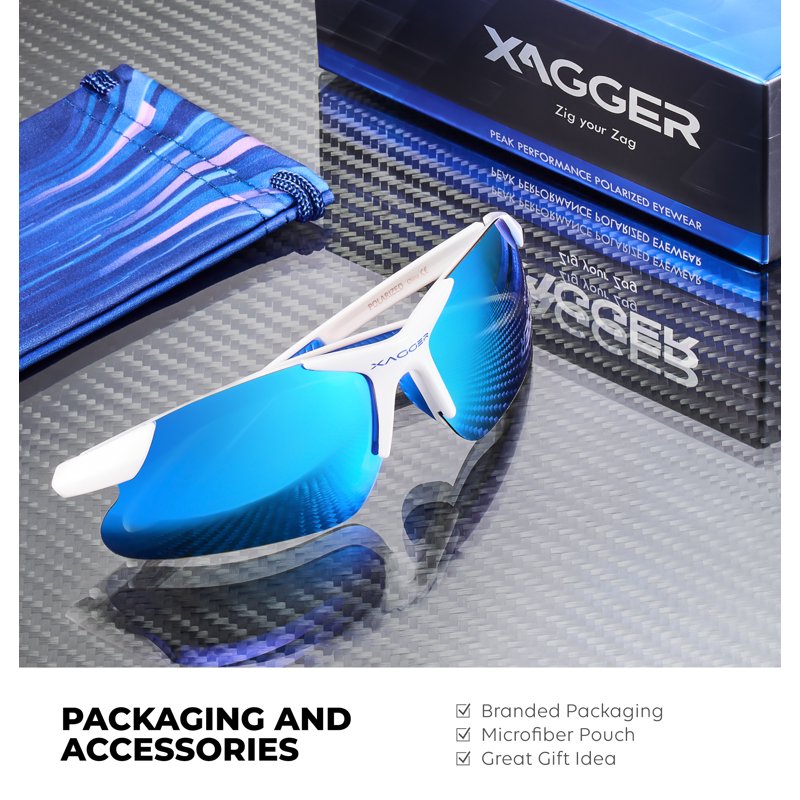 Kids Sports Polarized Sunglasses UV400 Protection TR90 Frame for Boys Girls Age 8-14