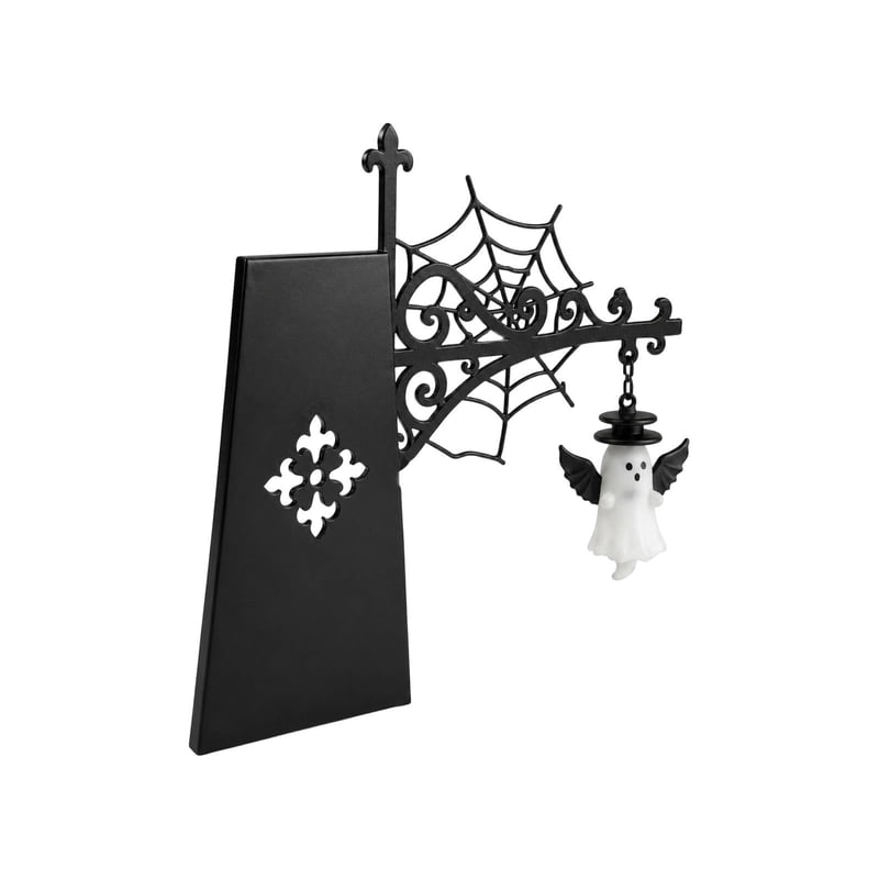Dengmore Dice Symbol Halloween Ghost Light - 15-Bookself Variation: Ghost Lamp for Bookshelf with Spider Web Decor