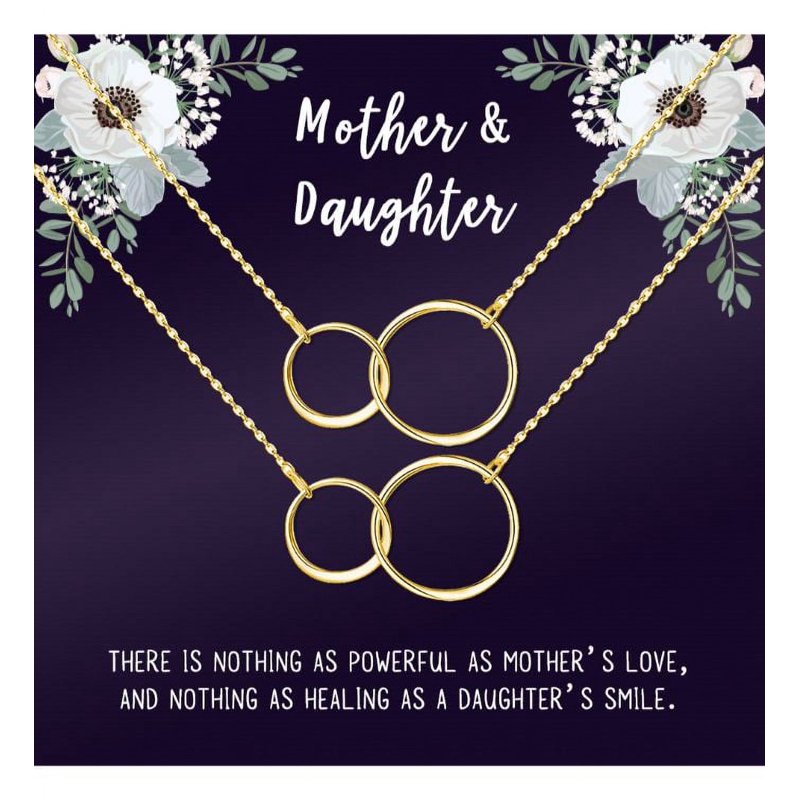 Matching Infinity Necklace for Mom and Daughter - Mother's Day Gift, No Personalization