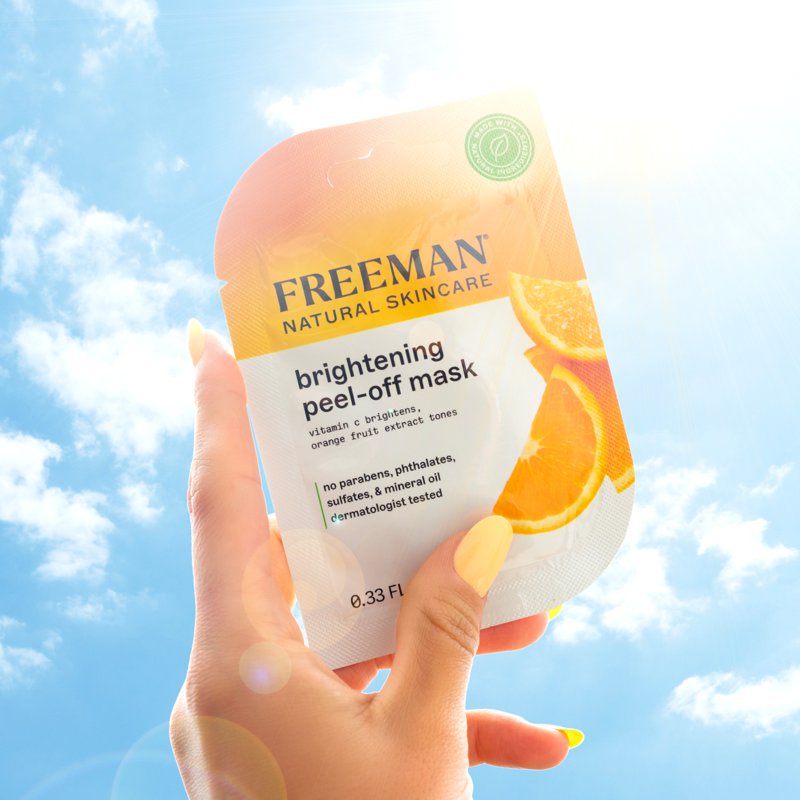 Vitamin C Brightening Peel Off Mask for All Skin Types - 2 Pack