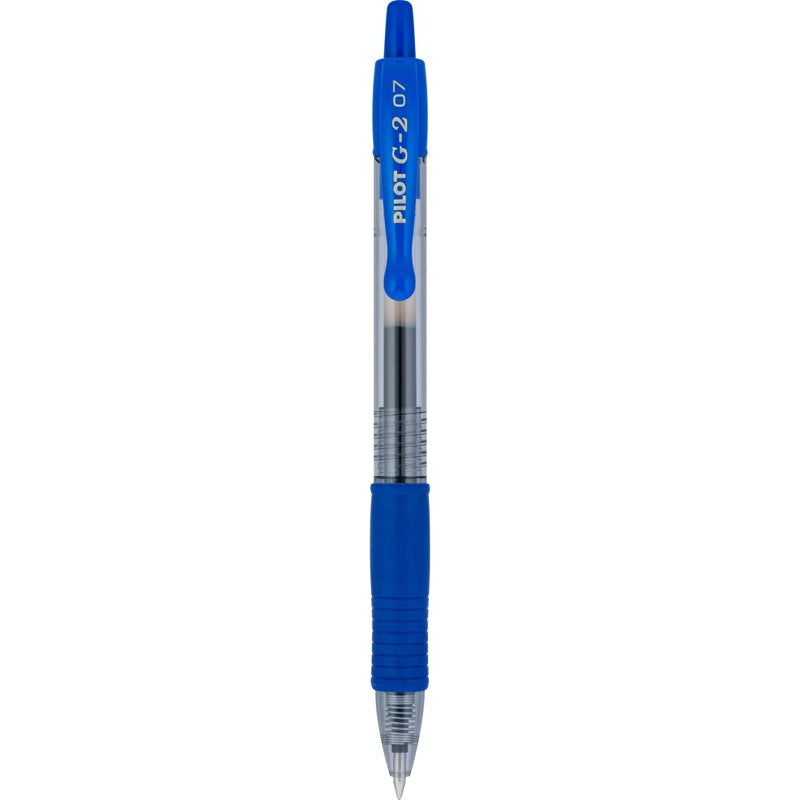 Gel Pen Fine Point 0.7mm Retractable Blue Ink 36 Pack