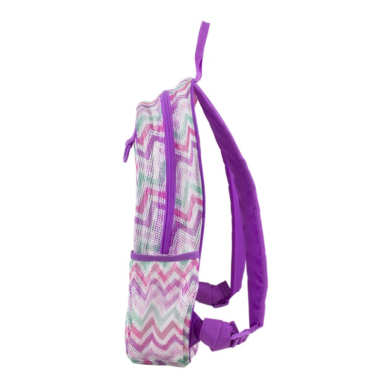 Unisex Active Lifestyle Mesh Backpack with Multiple Color Options