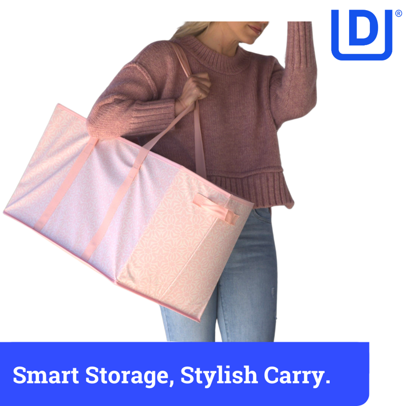 Large Collapsible Tote Bags 3-Pack - All-Purpose Storage & Shopping Totes