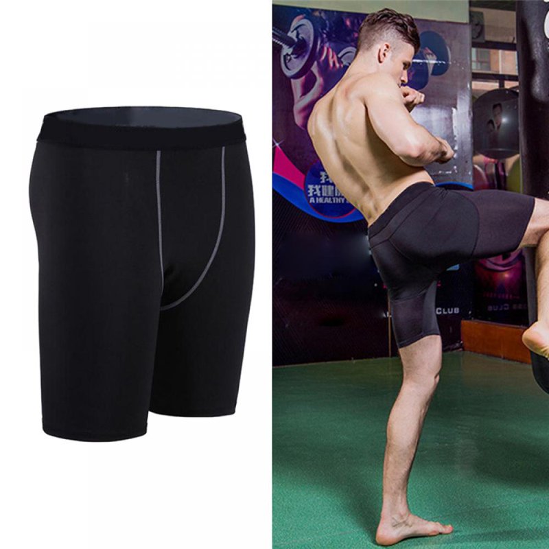Compression Athletic Shorts with Protective Cup for Sports & Fitness