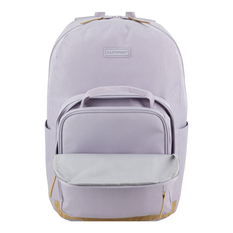 Unisex 17-Inch Backpack & Lunch Box Set for School, Travel & Commuting