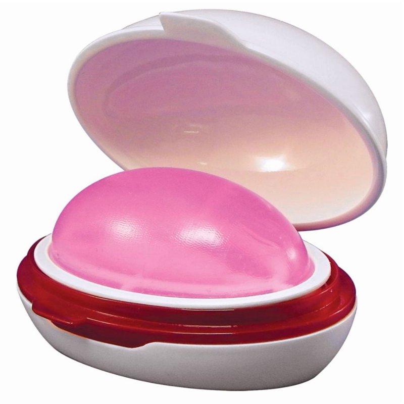 Fingertip Grip Moistener - Non-Greasy, Hygienic, Pink, Pack Options