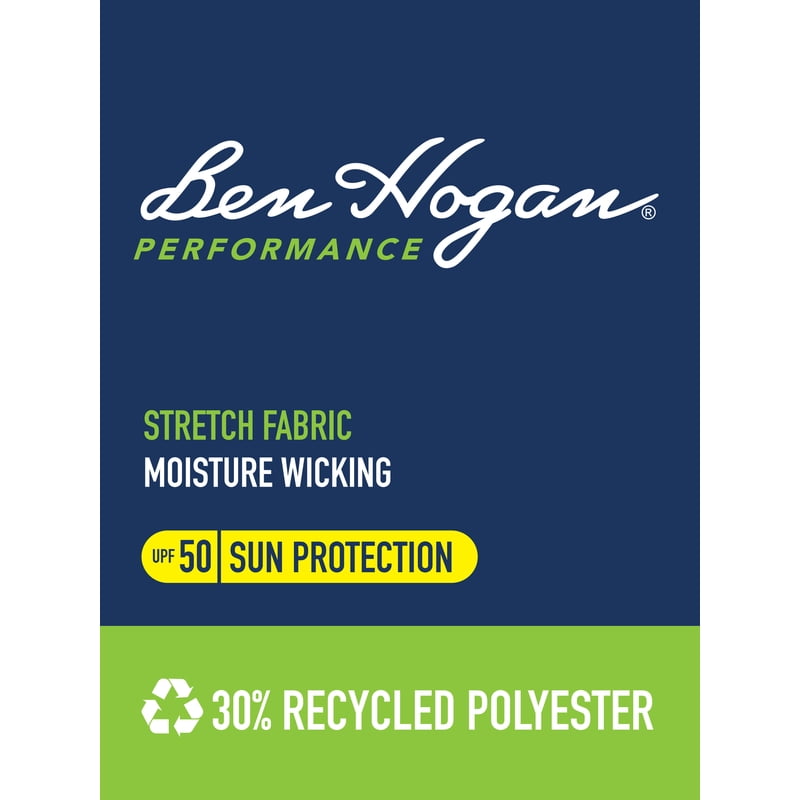 Men's Stretch Golf Shorts with Active Flex Waist - Moisture-Wicking, Sun Protection, Eco-Friendly