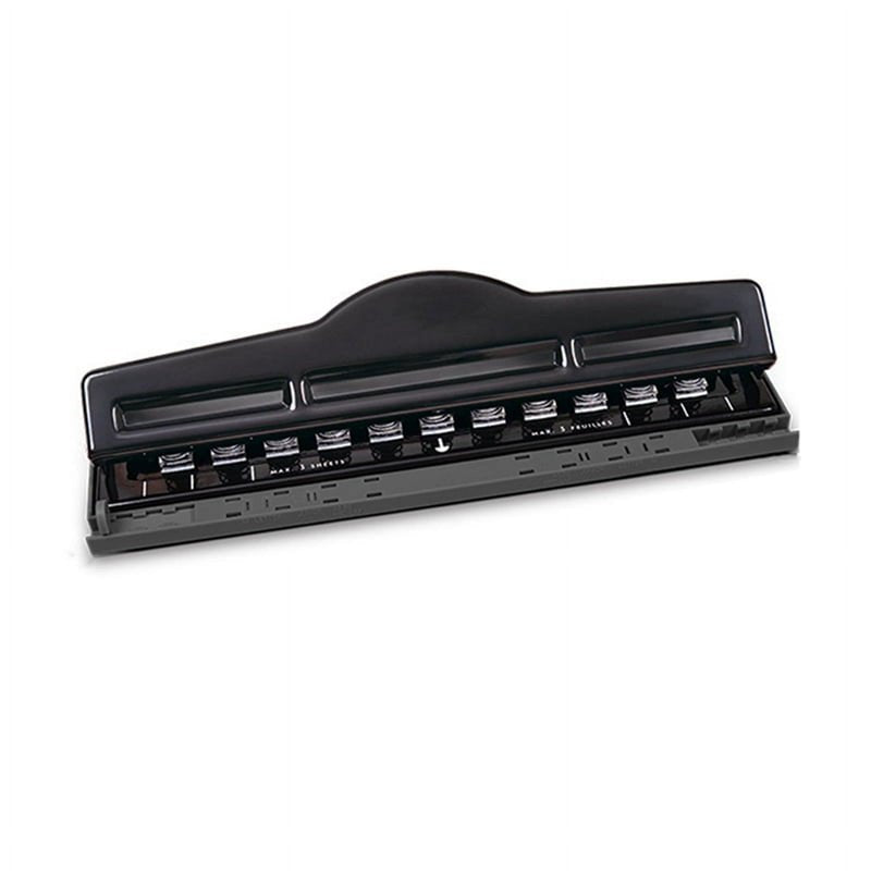 Adjustable 11 Hole Punch Ring Album Paper Cutter for Scrapbooking & DIY