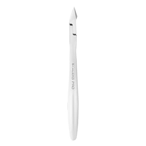 STALEKS PRO Expert 90 9mm Professional Cuticle Nippers ? Stainless Steel Skin Nippers for Manicure