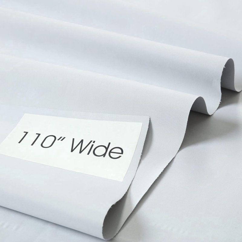 Blackout Fabric by the Yard 110-Inch Wide for Curtains & DIY Projects