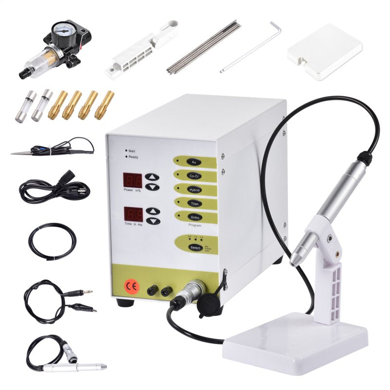 Portable Jewelry Welder Kit 110V 100A for Gold Silver Copper Repair