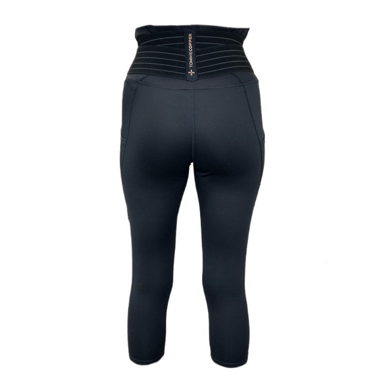 Women's Adjustable Back Support Leggings - 19-inch Compression Tights