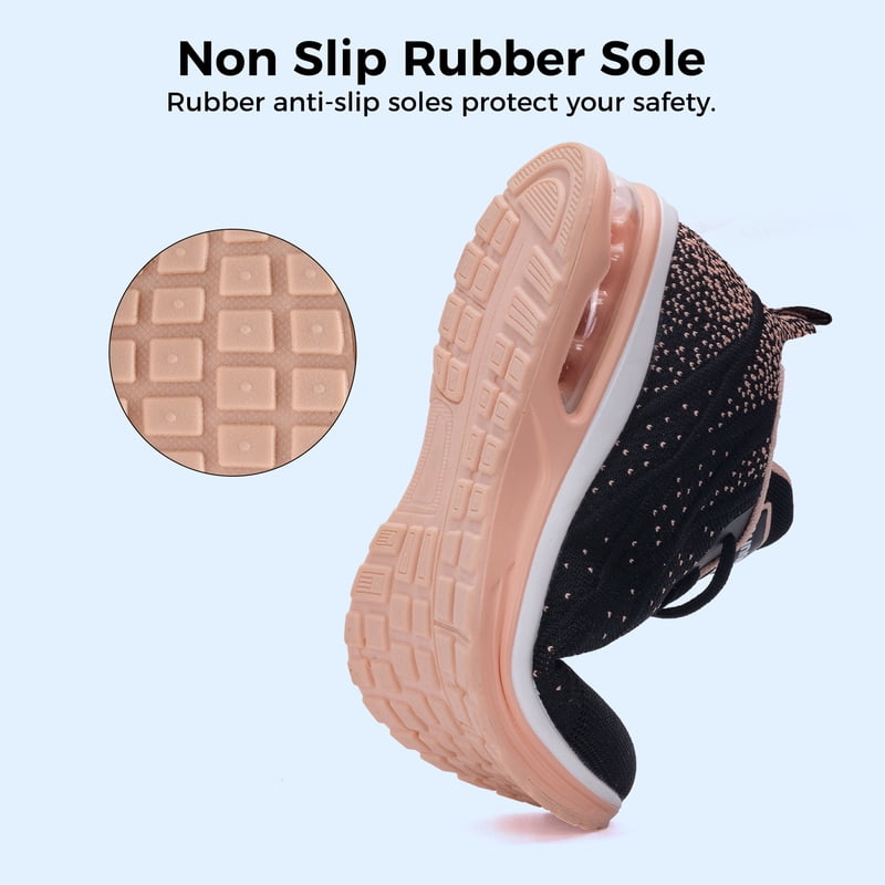 Women’s Breathable Running Shoes Lightweight Sneakers for Gym Travel & Casual Wear
