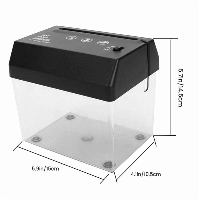 Mini USB Electric Paper Shredder for Office & Home Documents