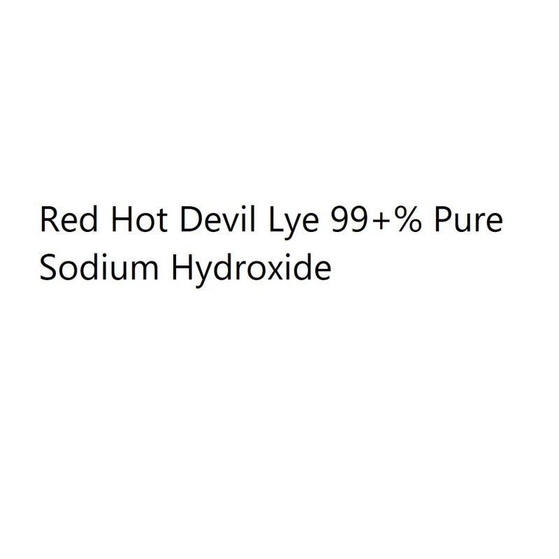 Pure Sodium Hydroxide Lye 99% for Soap, Industrial & Drain Cleaning - 3 Pack