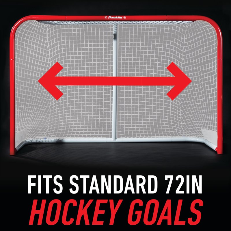 72-Inch Hockey Goal Replacement Net for Street & NHL Goals