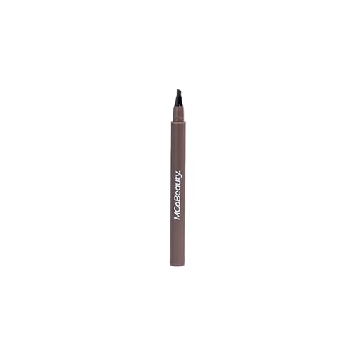 MCoBeauty - Tattoo Brow Microblading Eyebrow Pen - Ink Brow Pen - Light Medium Shade - Easy to Apply, Ink-Like Formula - Ultra-Fine Micro Fork Top - Long Wearing Formula - Stocking Stuffers