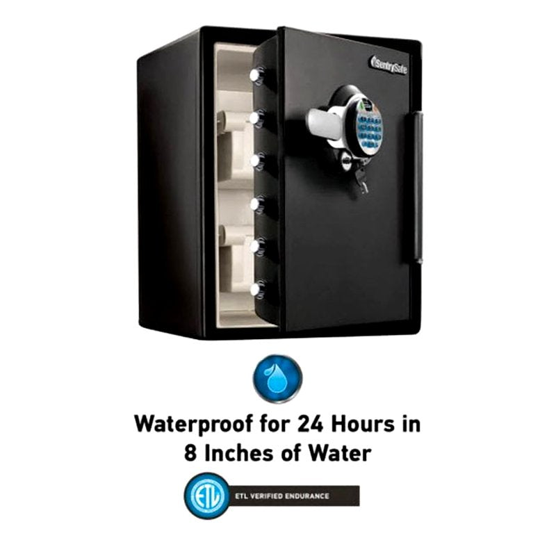 2 Cu Ft Fire and Water-Resistant Electronic Safe with Alarm