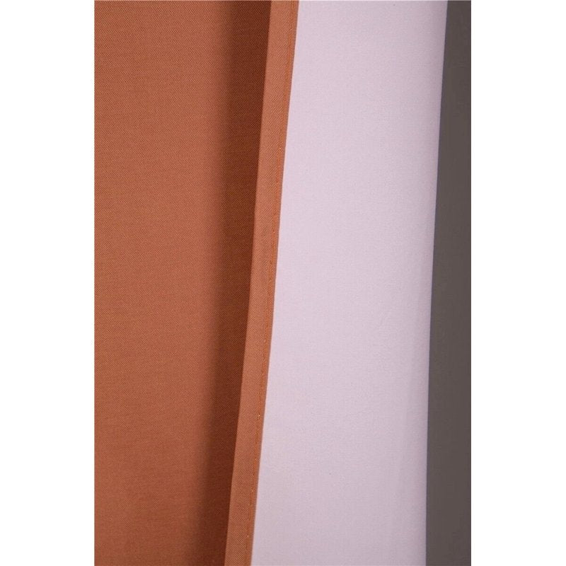 2-Piece Lined Curtain Panels with Rod Pocket - 37x95 Inches – Multiple Colors