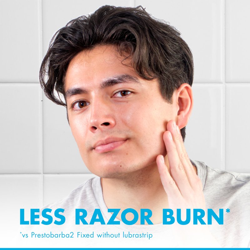 Men's Disposable Razor 3 Pack - Dual Blade, Water-Lubricated, Fixed Head