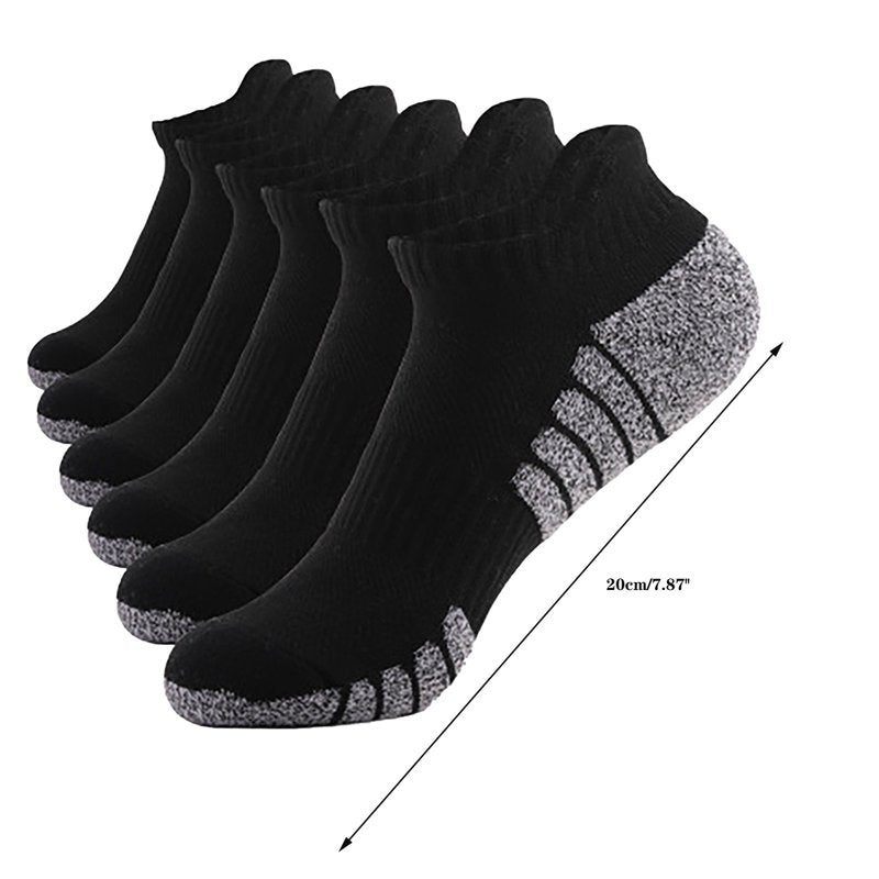 Unisex Compression Socks 6 Pairs Breathable Cotton Support Stockings